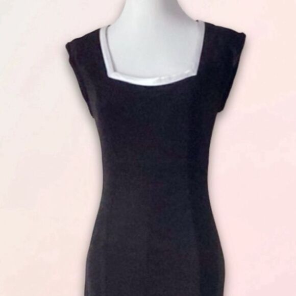 Cache, Vintage, Black, Sleeveless, Formal, Maxi Dress/Gown - Picture 2 of 16